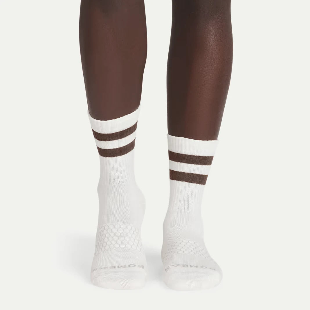 Men's Vintage Stripes Half Calf Sock 4-Pack - US 8218