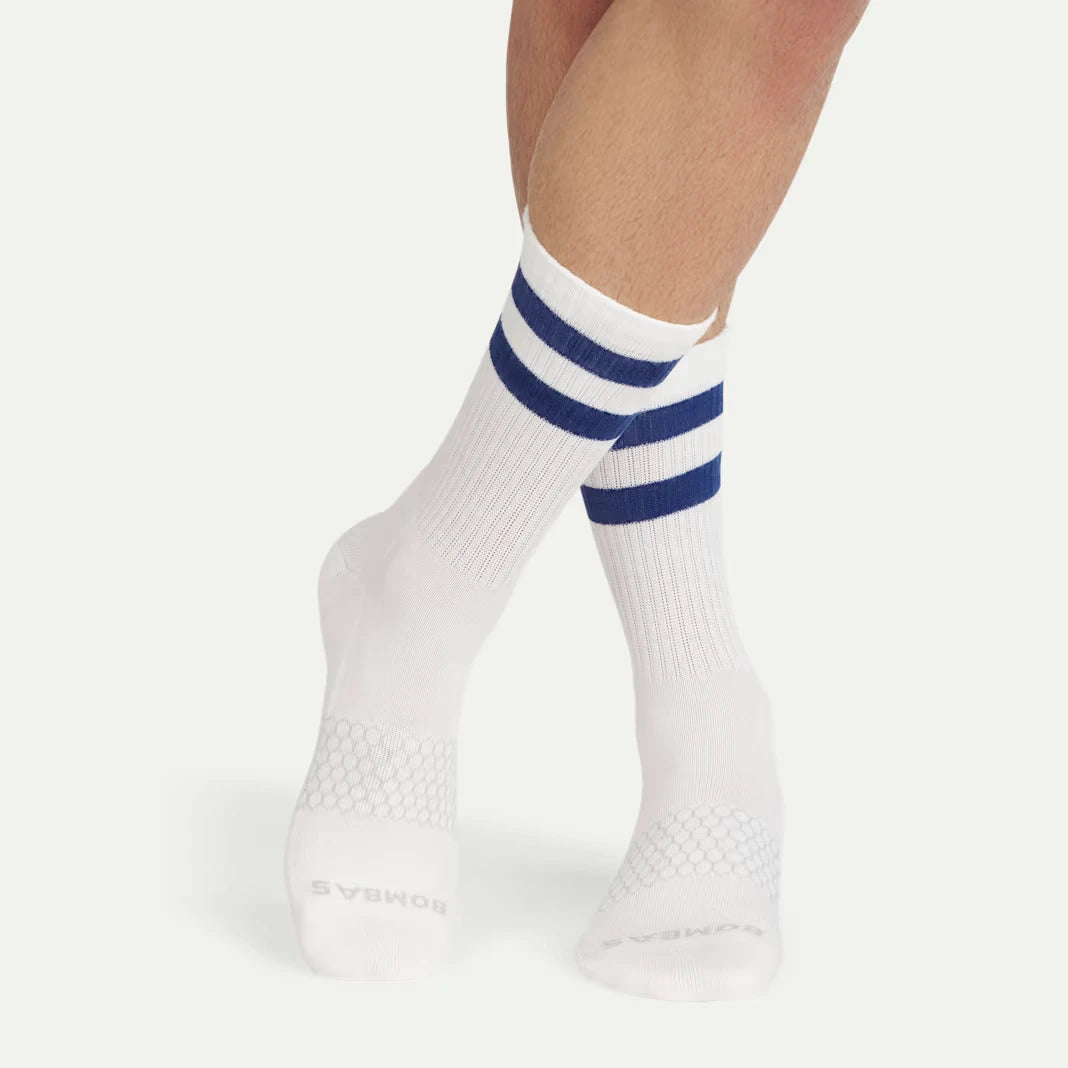 Men's Vintage Stripes Half Calf Sock 4-Pack - US 8218