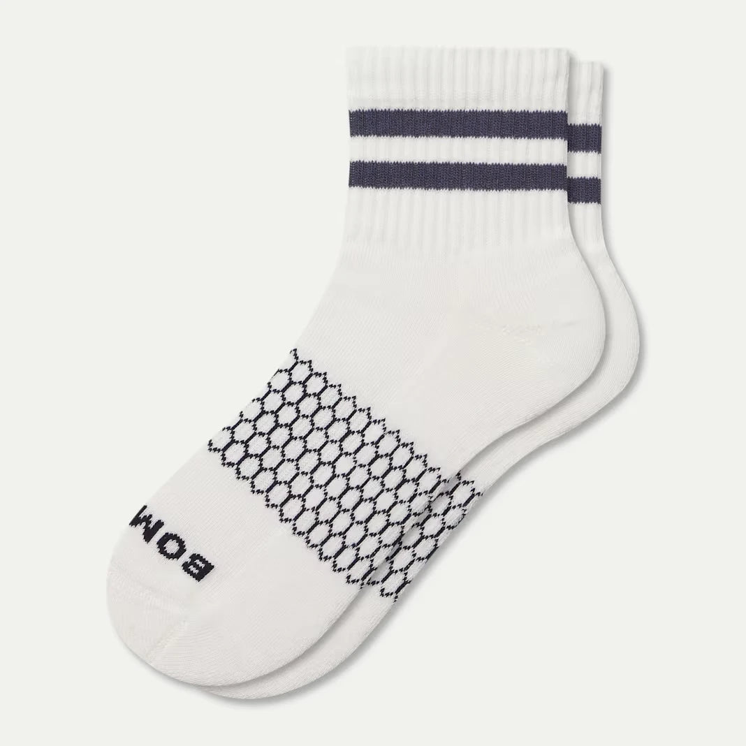 Men's Vintage Stripes Quarter Socks - US 4330