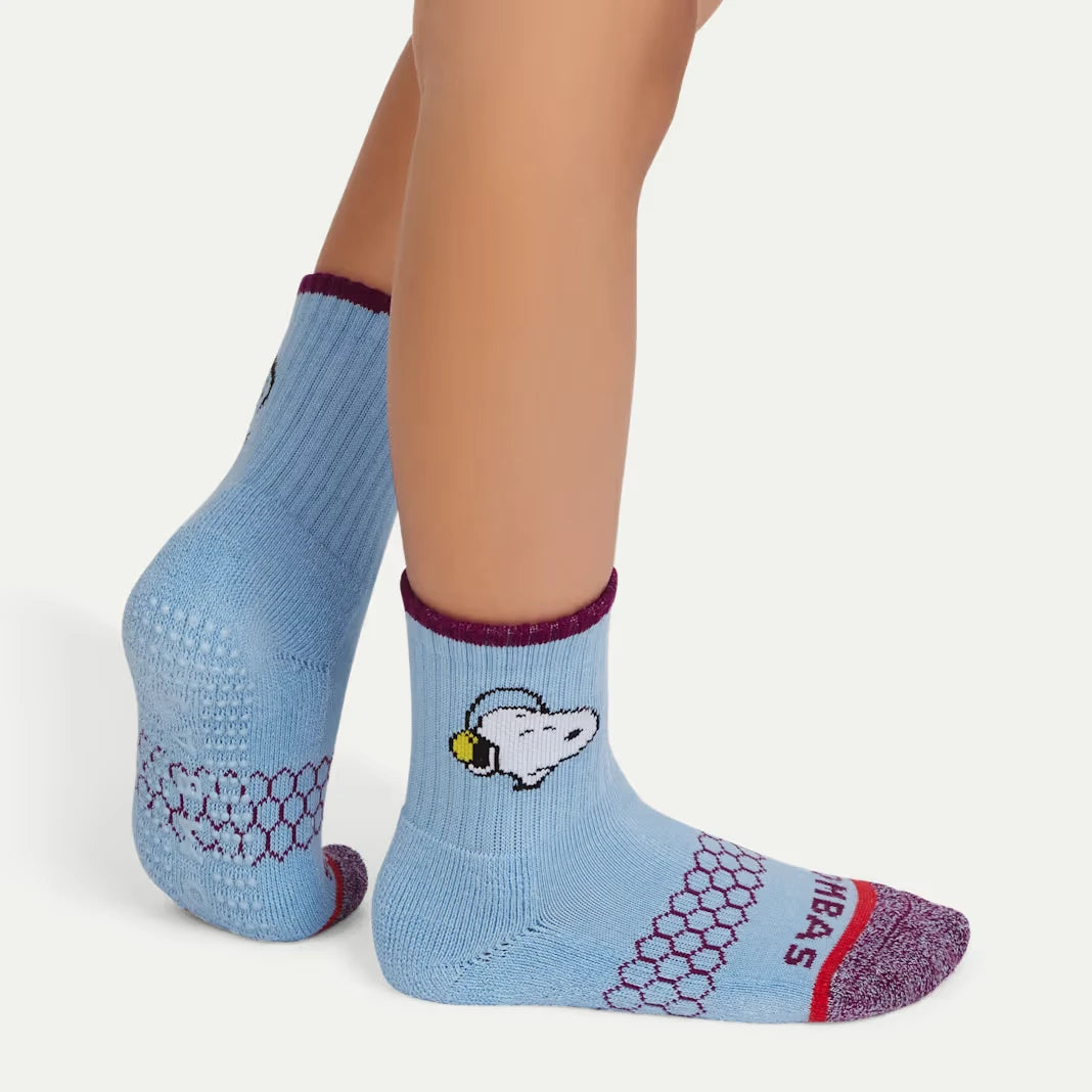 Peanuts x Bombas: Junior Gripper Calf Sock 4-Pack Gift Box - US 6395