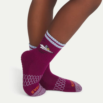 Peanuts x Bombas: Junior Gripper Calf Sock 4-Pack Gift Box - US 6395