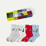 Peanuts x Bombas: Youth Calf Sock 4-Pack Gift Box - US 3586