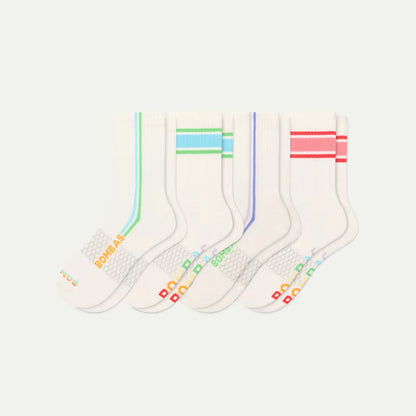Pride Half Calf Sock 4-Pack - US 9075