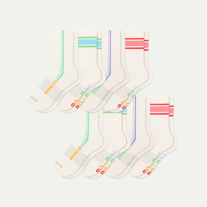 Pride Half Calf Sock 8-Pack - US 4564