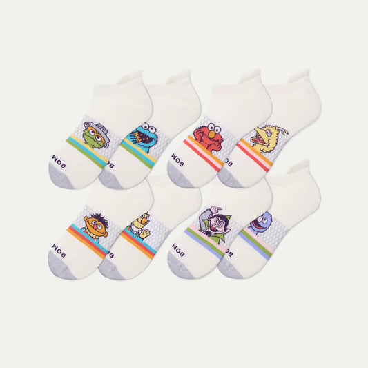 Sesame Street | Bombas Adult Ankle Sock 4-Pack - US 9064