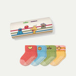 Sesame Street | Bombas Baby Gripper Sock 4-Pack (6-12 Months) Gift Box - US 8160