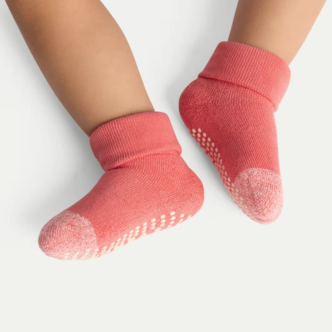 Sesame Street | Bombas Baby Gripper Sock 4-Pack (6-12 Months) Gift Box - US 8160