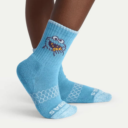 Sesame Street | Bombas Junior Gripper Calf Sock 4-Pack Gift Box - US 8687