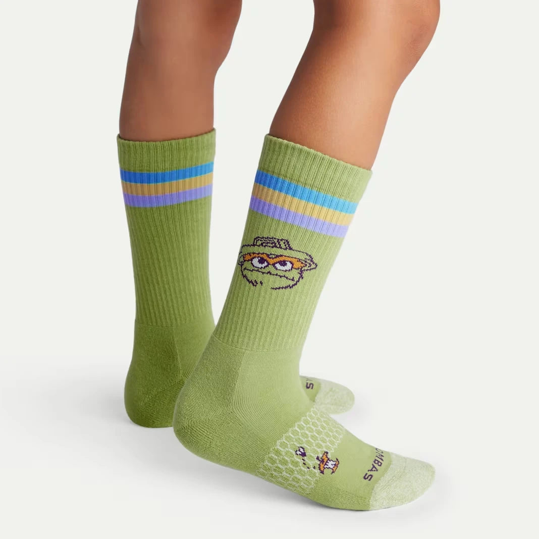 Sesame Street | Bombas Youth Calf Sock 4-Pack Gift Box - US 7149