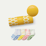 Toddler Celebration Gripper Calf Sock 4-Pack Gift Box - US 9665