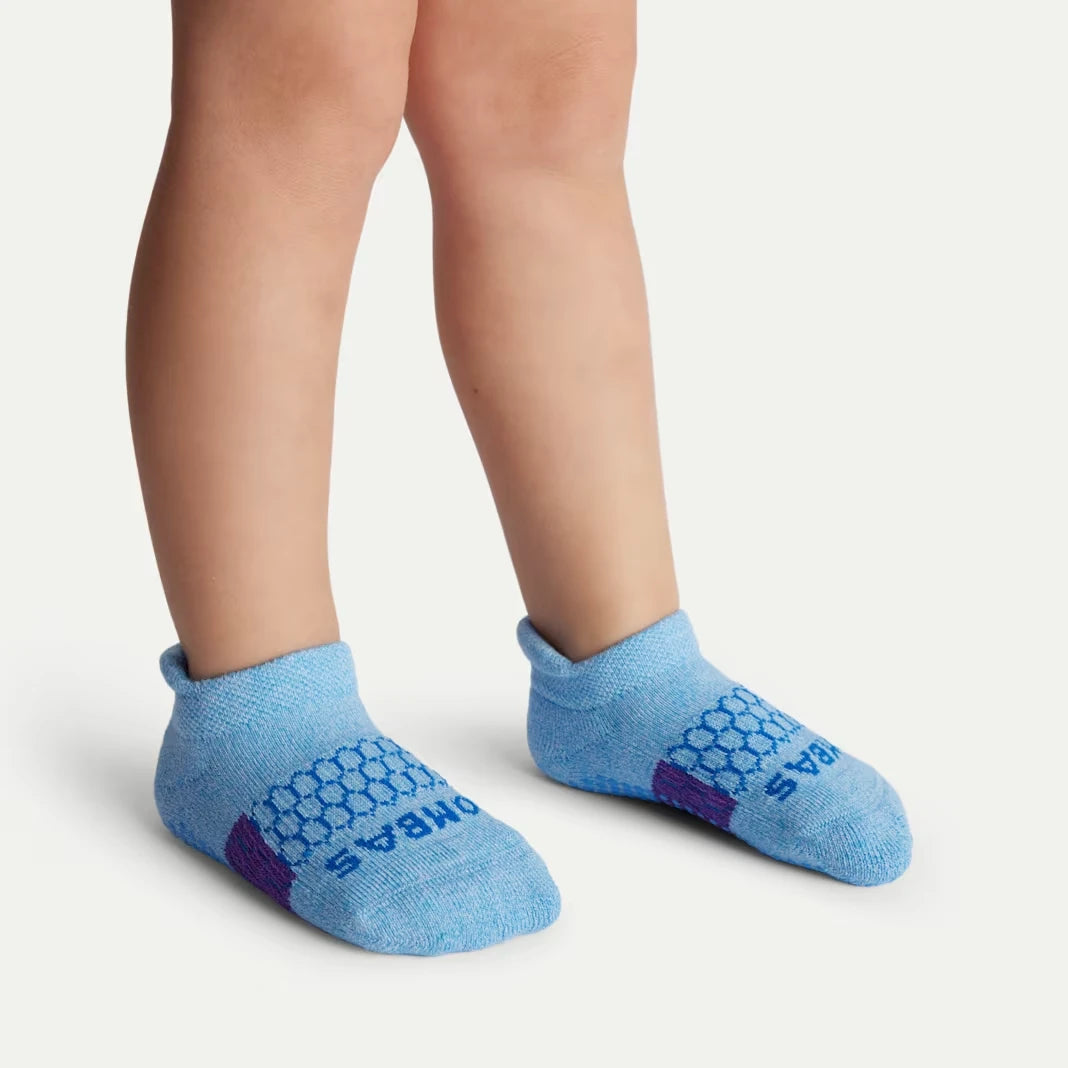 Toddler Marl Gripper Ankle Sock 4-Pack - US 6148
