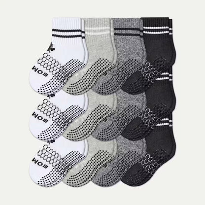 Toddler Gripper Calf Sock 12-Pack - US 5872