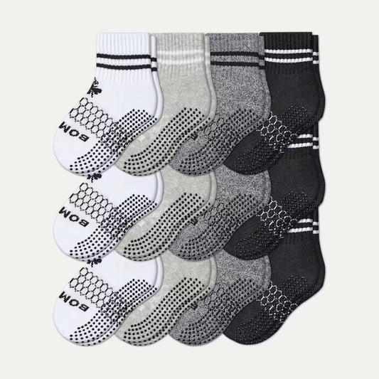 Toddler Gripper Calf Sock 12-Pack - US 5872