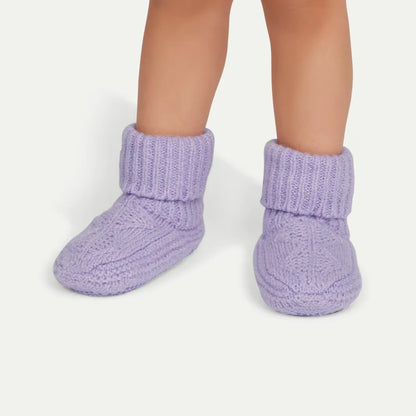 Toddler Gripper Slipper Bootie - Sherpa-Lined - US 6525