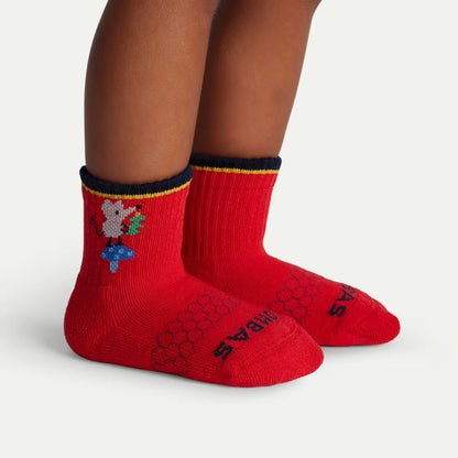 Toddler Holiday Calf Sock 4-Pack Gift Box - US 9161