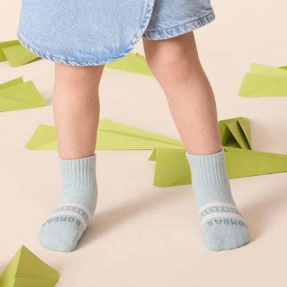 Toddler Solids Gripper Calf Sock 4-Pack - US 0738