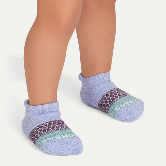 Toddler Tri-Block Gripper Ankle Sock 6-Pack - US 8512