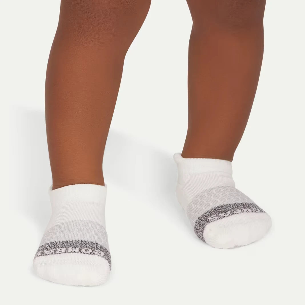 Toddler Tri-Block Gripper Ankle Sock 6-Pack - US 8512