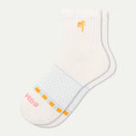 Women's Beach Day Embroidered Quarter Socks - US 4731