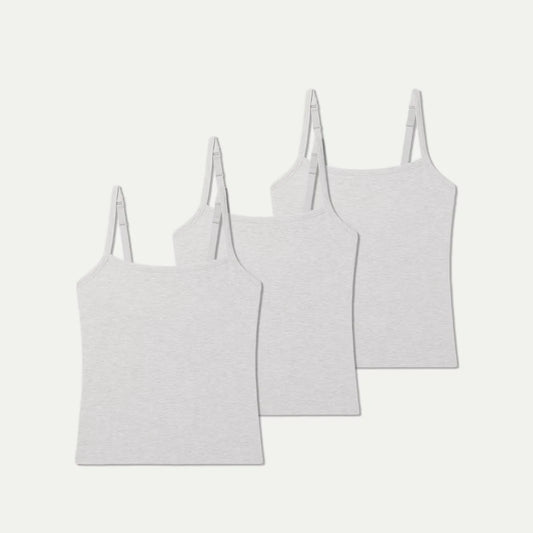 Women's Built-In Bra Seamless Cami 3-Pack - US 7054