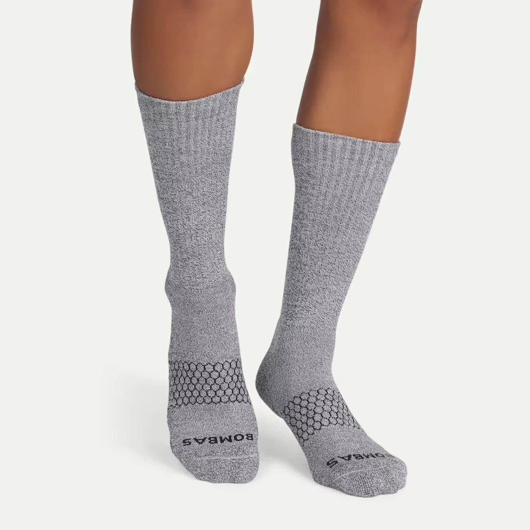 Women's Marl Calf Socks - US 1599