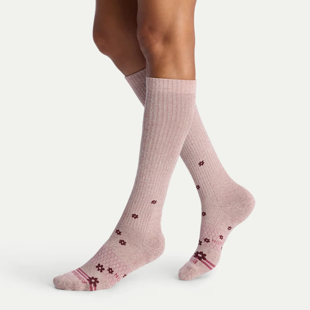 Women's Everyday Compression Knee High Sock 6-Pack (15-20mmHg) - US 7712