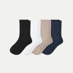 Women's Featherweight Rib Half Calf Sock 4-Pack - US 0019