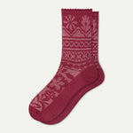 Women’s Floral Lace Half Calf Socks - US 5220