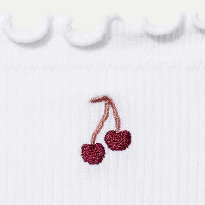 Women's Ruffle Rib Quarter Sock 4-Pack - US 0312