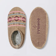 Soft Taupe Fair Isle