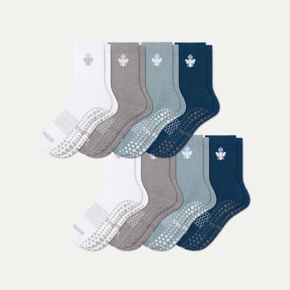 Women's Grippers Half Calf Sock 8-Pack - US 4176