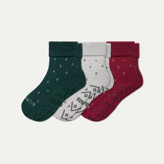 Women's Grippy House Sock 3-Pack - US 8133