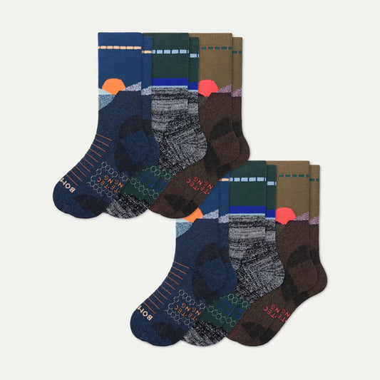 Women's Hiking Calf Sock 6-Pack - US 5282
