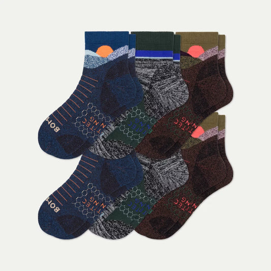 Women's Hiking Quarter Sock 6-Pack - US 7551
