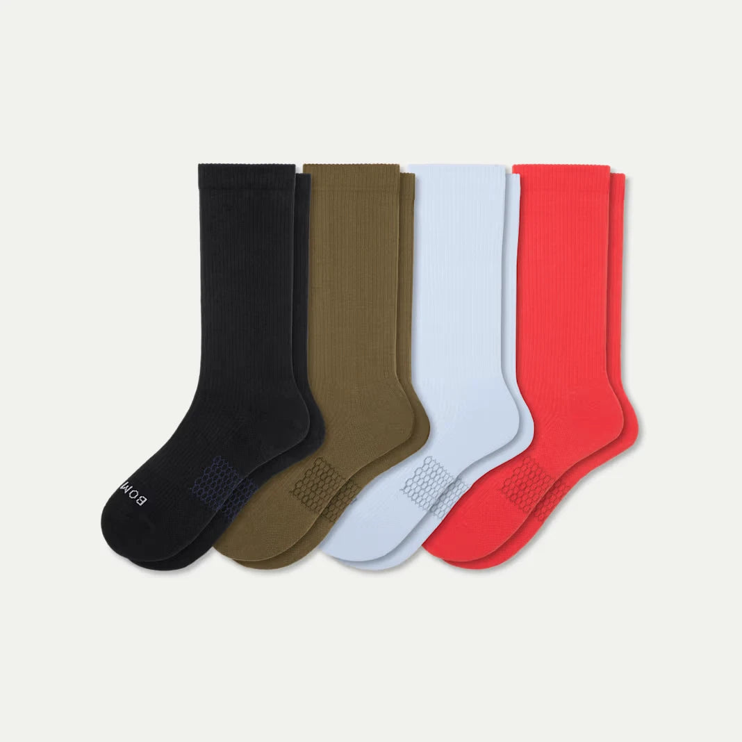 Women's Modern Rib Calf Sock 4-Pack - US 2948