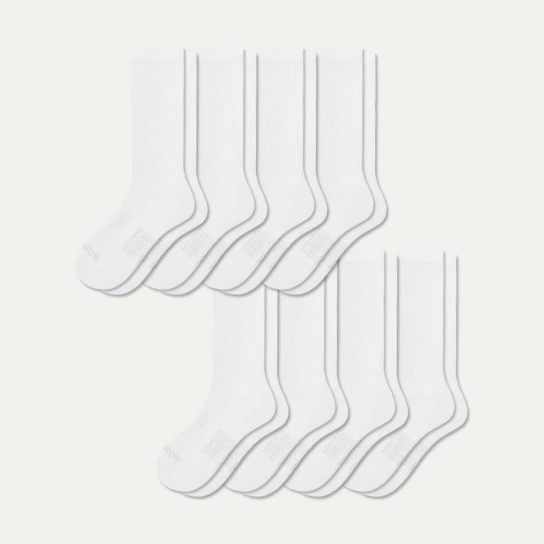 Women's Modern Rib Calf Sock 8-Pack - US 2693