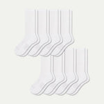 Women's Modern Rib Calf Sock 8-Pack - US 2693
