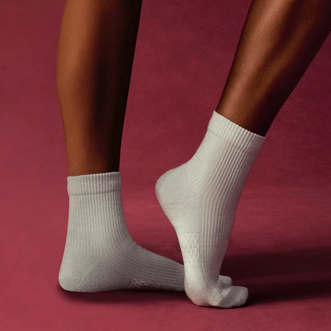 Women's Modern Rib Quarter Socks - US 6674