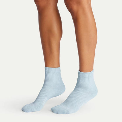 Women's Modern Rib Quarter Sock 4-Pack - US 8009