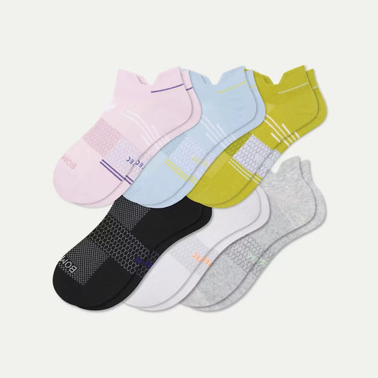Women's UltraLite Sport Ankle Sock 6-Pack - US 2282
