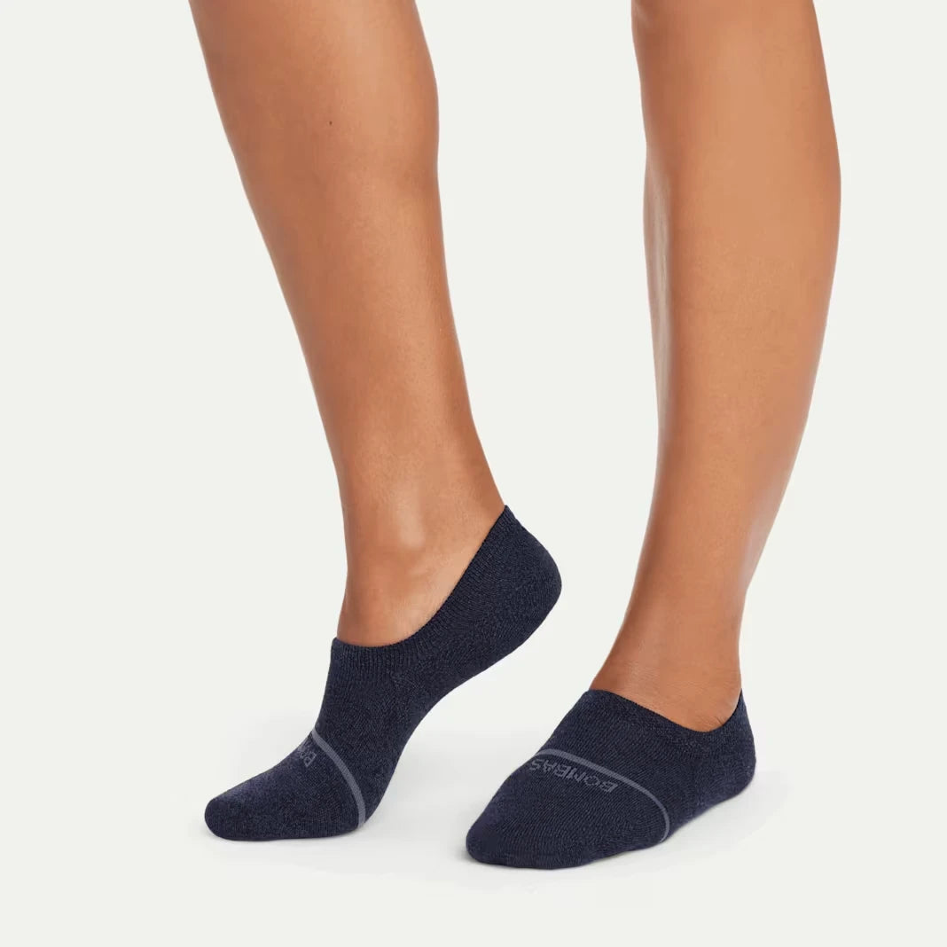 Women's Lightweight Merino Wool Blend No Show Sock 4-Pack - US 2642