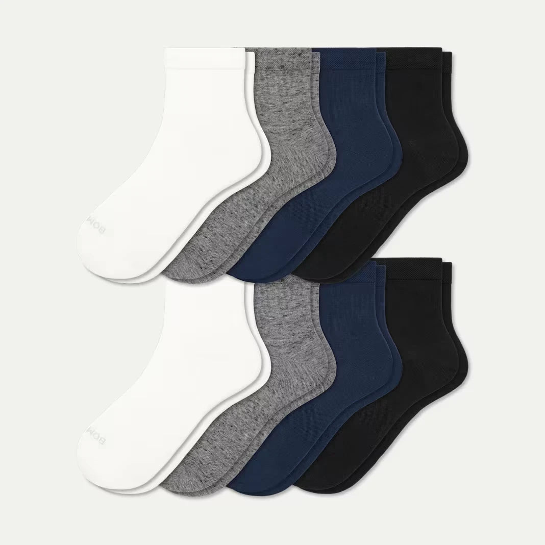 Women's Lightweight Quarter Sock 8-Pack - US 4160