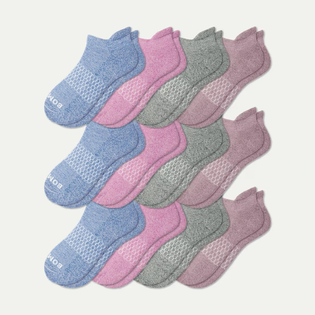 Women's Marl Ankle Sock 12-Pack - US 7169