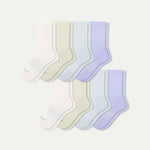 Women's Marl Half Calf Sock 8-Pack - US 0559
