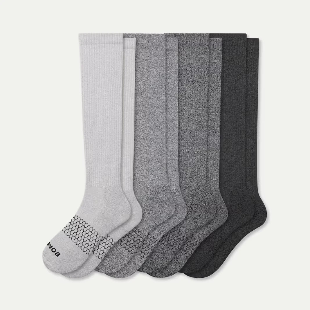 Women's Marl Knee High Sock 4-Pack - US 6403