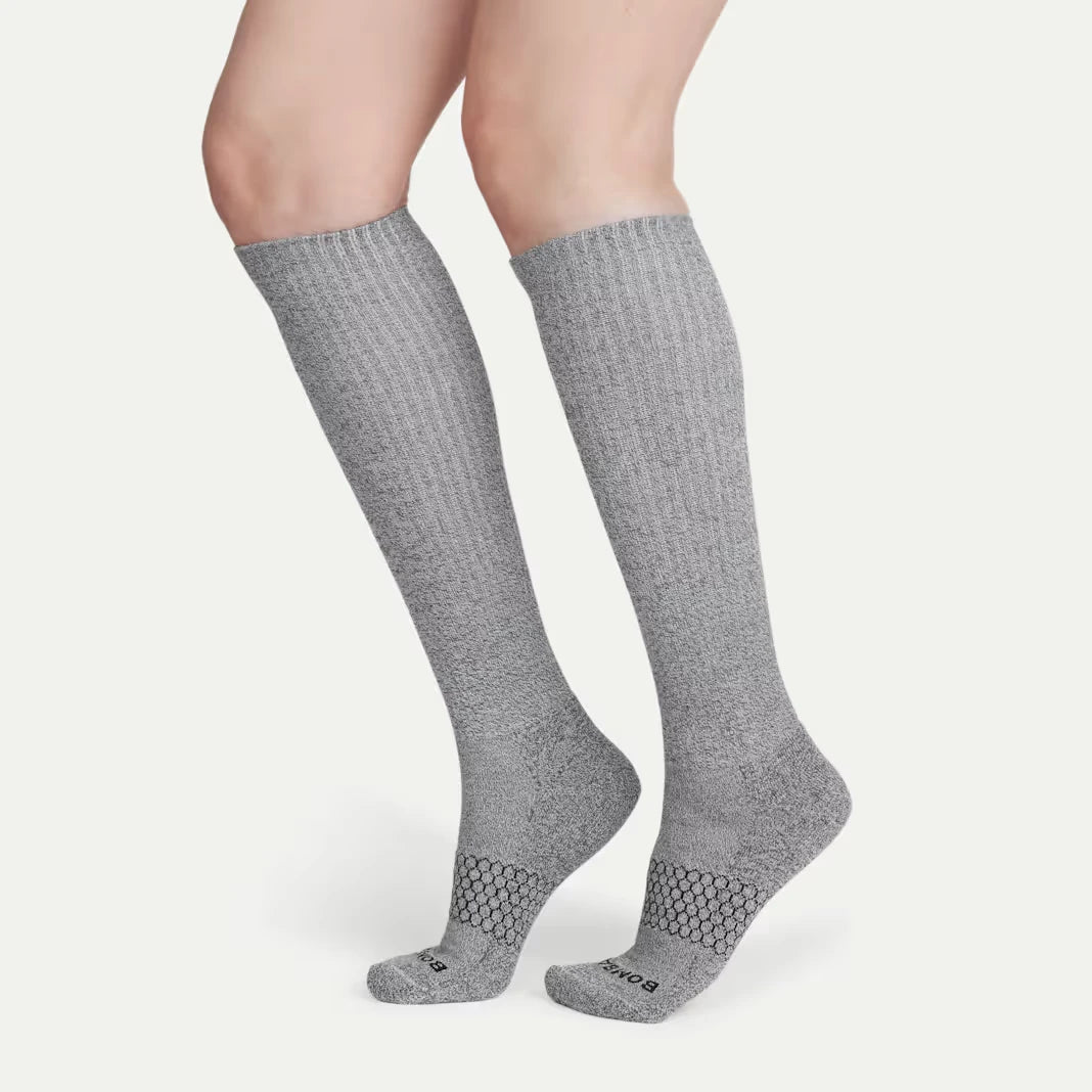 Women's Marl Knee High Sock 4-Pack - US 6403