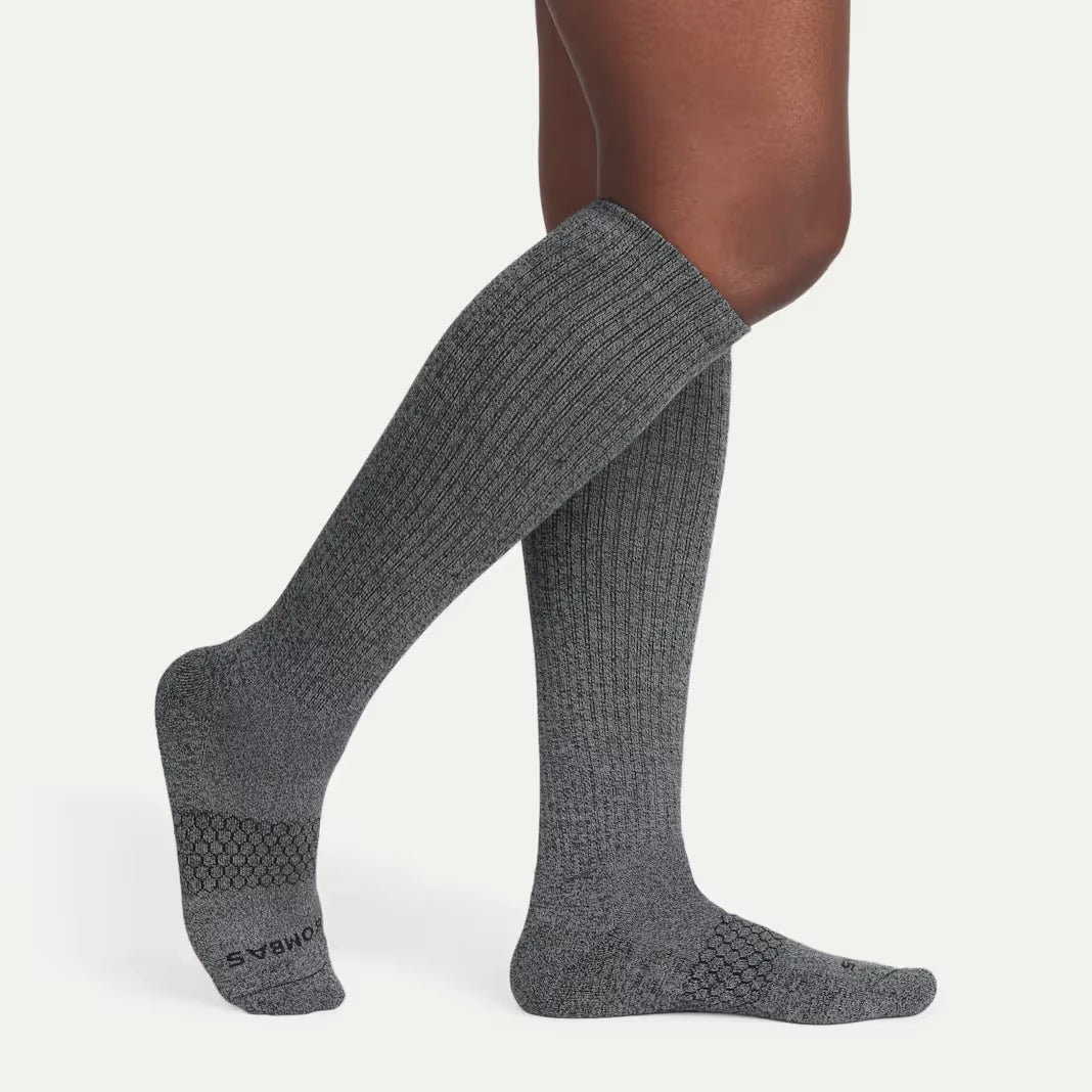 Women's Marl Knee High Sock 4-Pack - US 6403