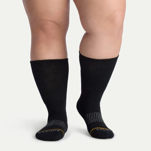 Women's Merino Wool Blend Wide Calf Socks - US 5917