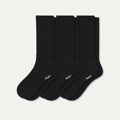 Women's Merino Cashmere Blend Fine Rib Calf Sock 3-Pack - US 5183