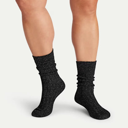 Women's Merino Cashmere Blend Rib Calf Sock 3-Pack - US 1431